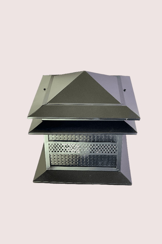 SKU - 200: Metallic Hut shaped Triple Step Gate Light