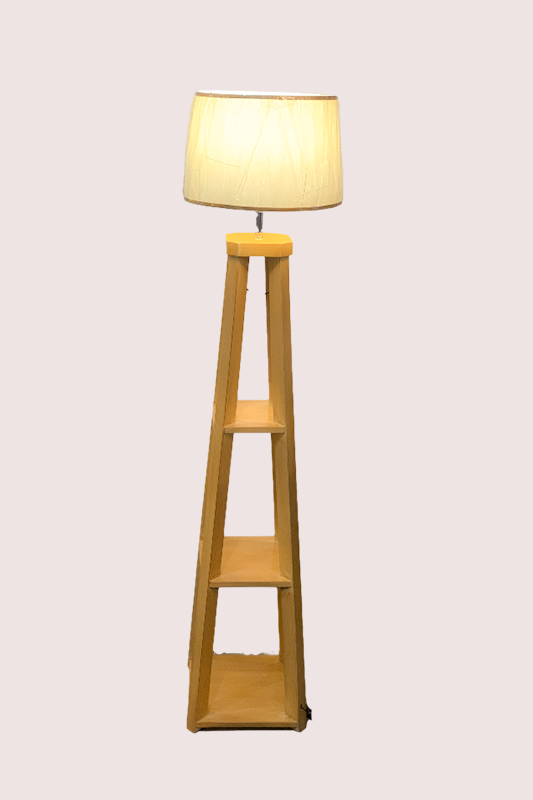 SKU : 127 - Wood Rack Design Floor lamp