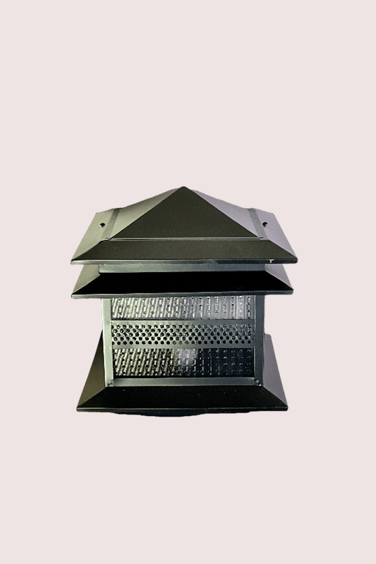 SKU - 200: Metallic Hut shaped Triple Step Gate Light