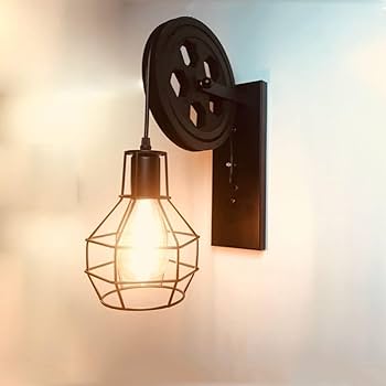 SKU : 408- Wall Wheel Light Black color