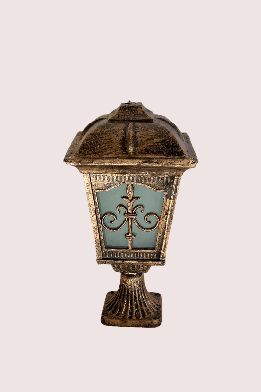 SKU - 209 : Metallic Metro Style gate Light
