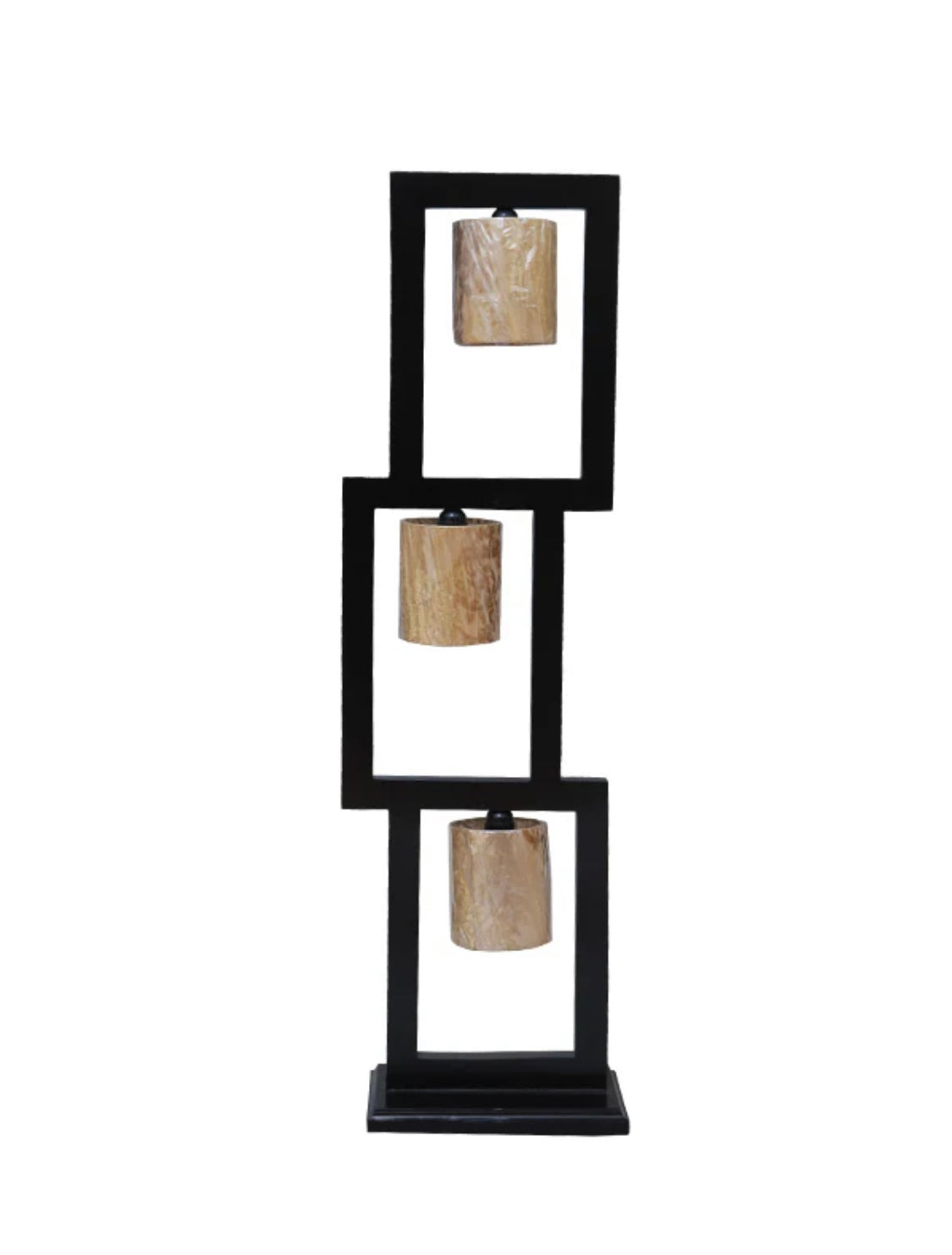 SKU : 150- Cubic three shade Floor Lamp