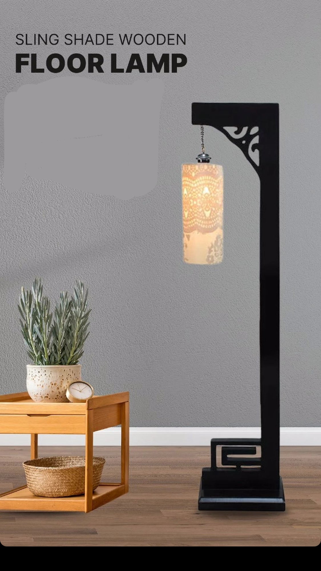 SKU : 154 - SlingShade Floor lamp