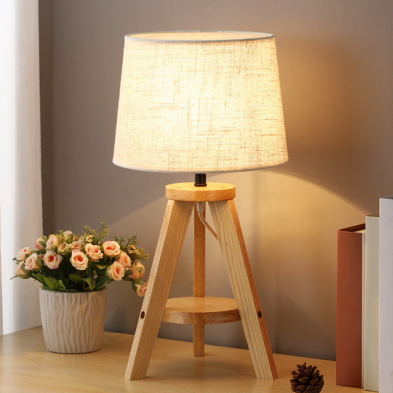 SKU : 031- Wooden Rack Table Lamp (pair)