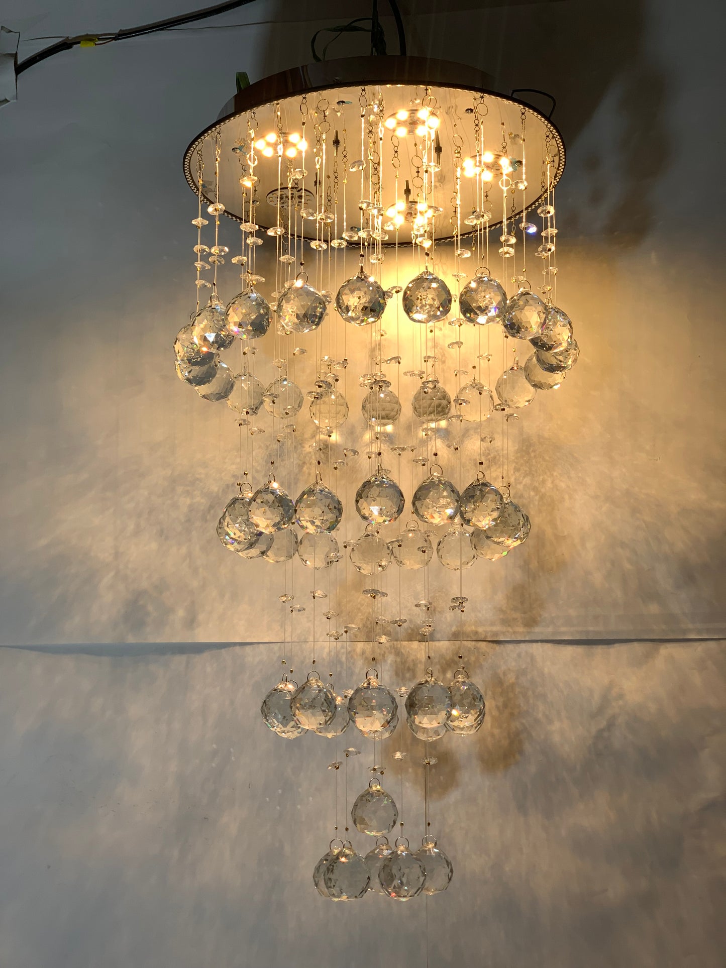 SKU: 333-Silver Chandelier with 3 colors