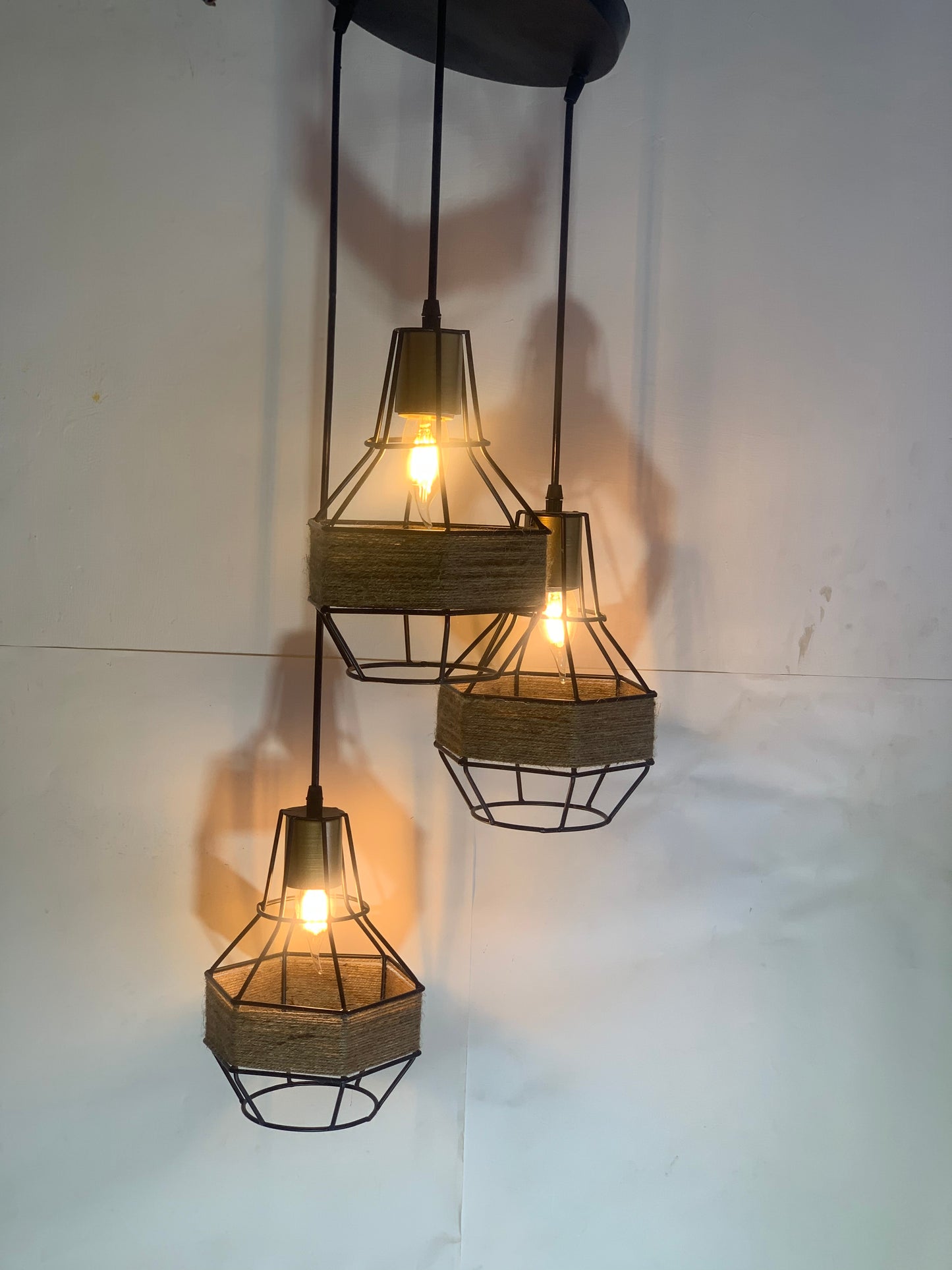 SKU: 324-Jute Hanging Light