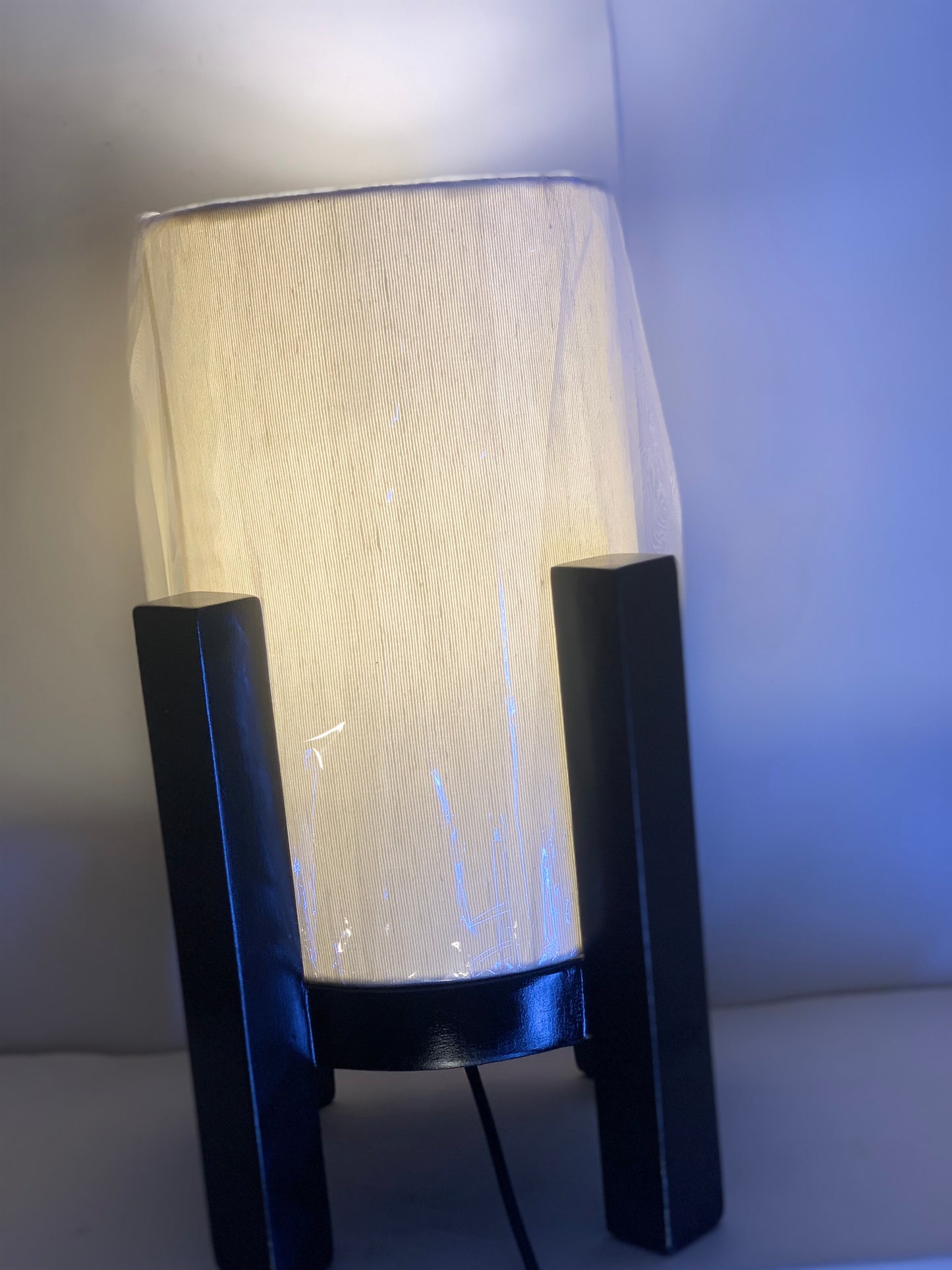 SKU : 008 - Wooden 'H' Lamp (Pair)