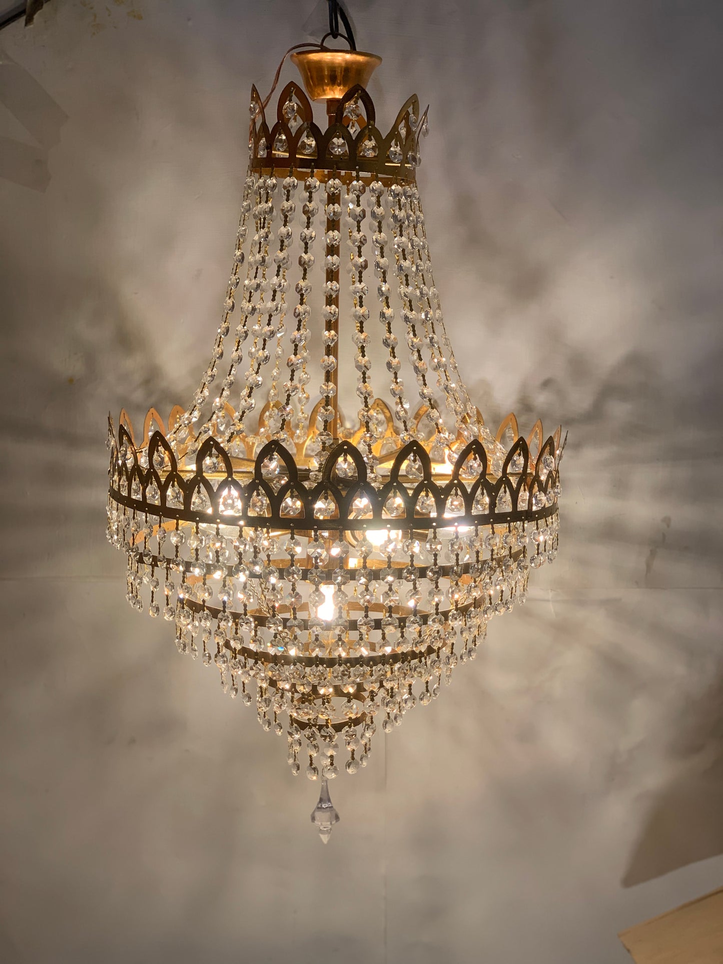 SKU-336: Crystal Chandelier 6 Holders