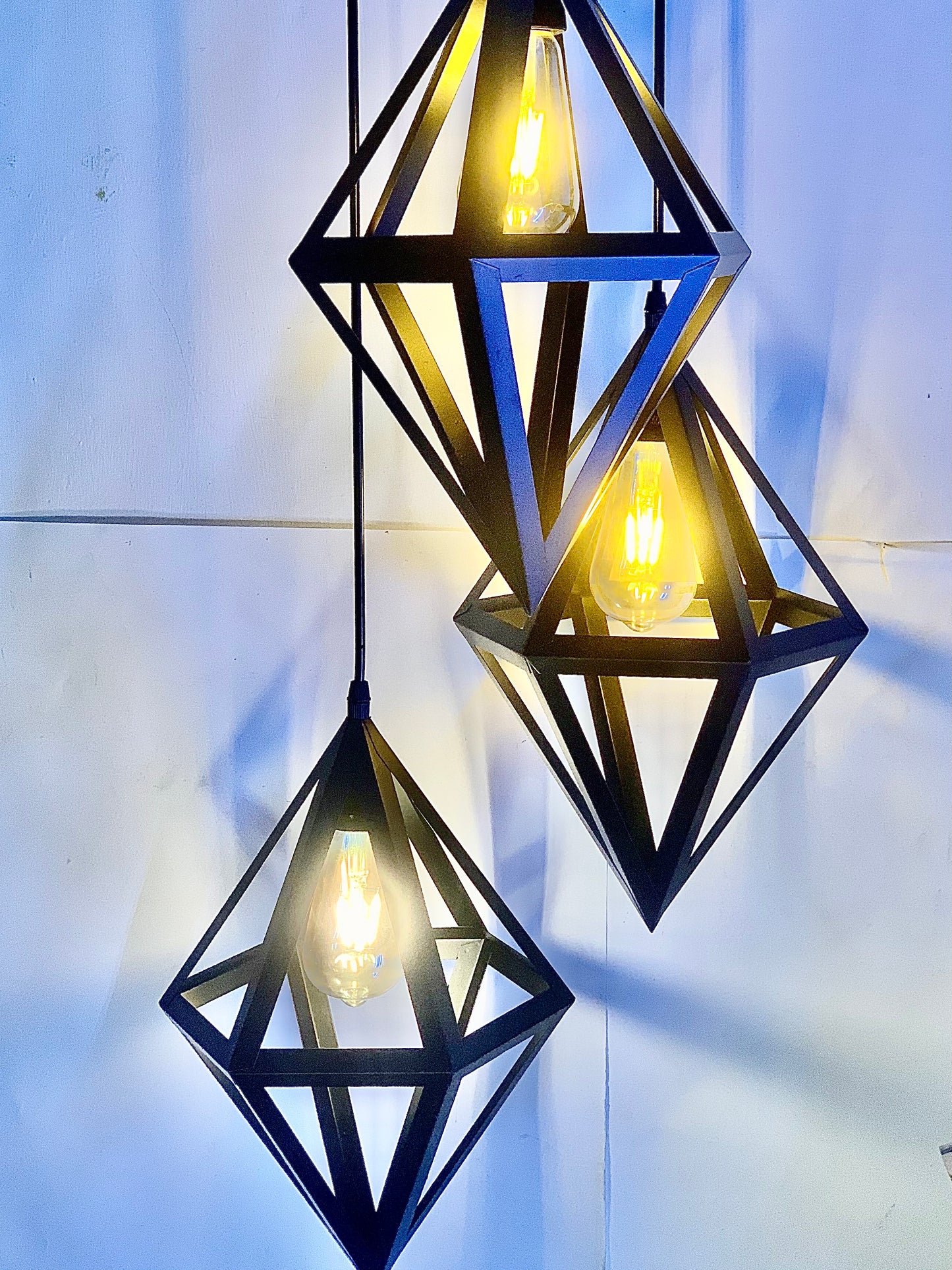 SKU: 340- Diamond metallic Hanging 3in1