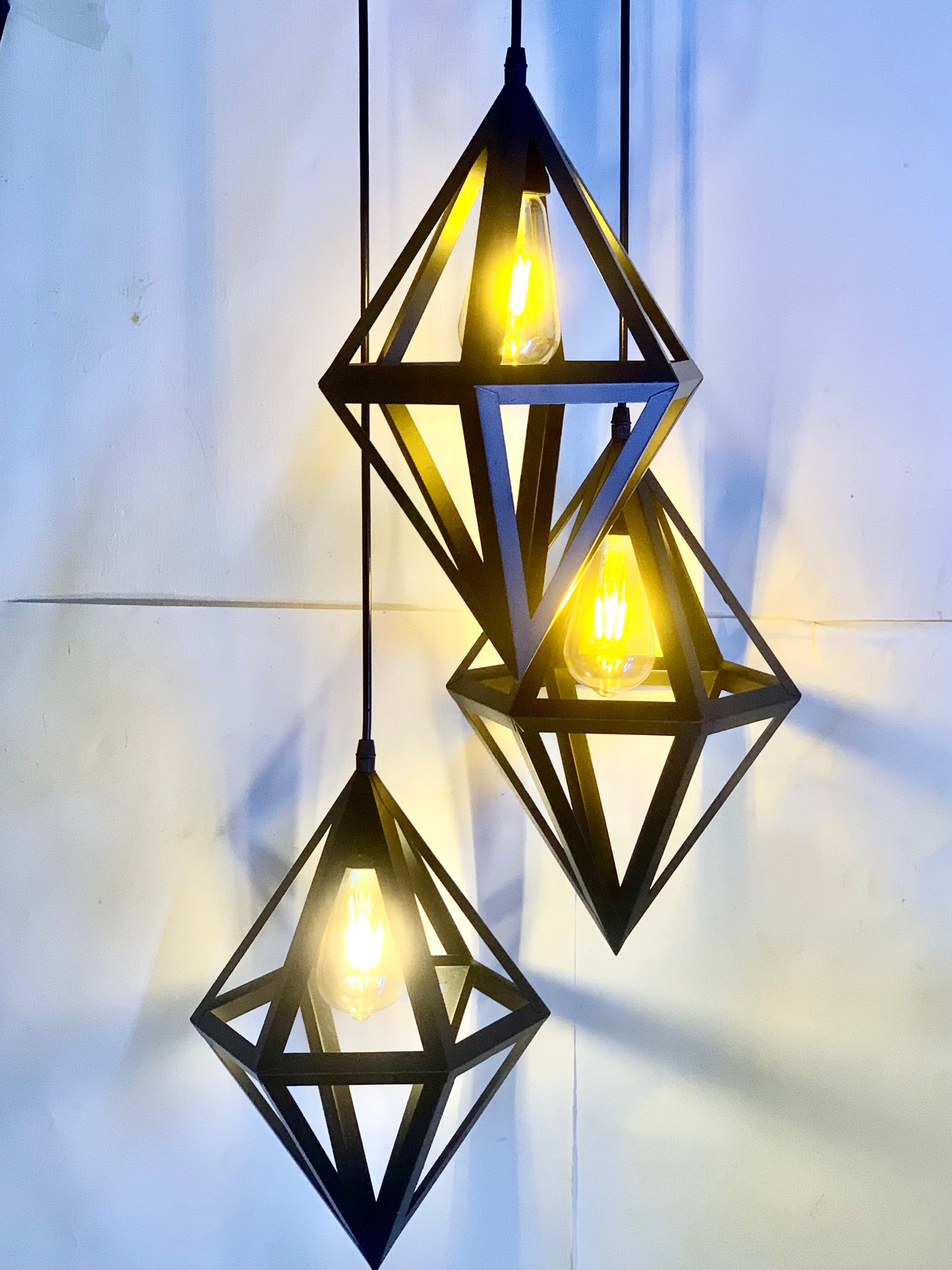 SKU: 340- Diamond metallic Hanging 3in1