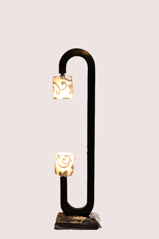 SKU : 114- 'C' Type Double Shade Floor lamp