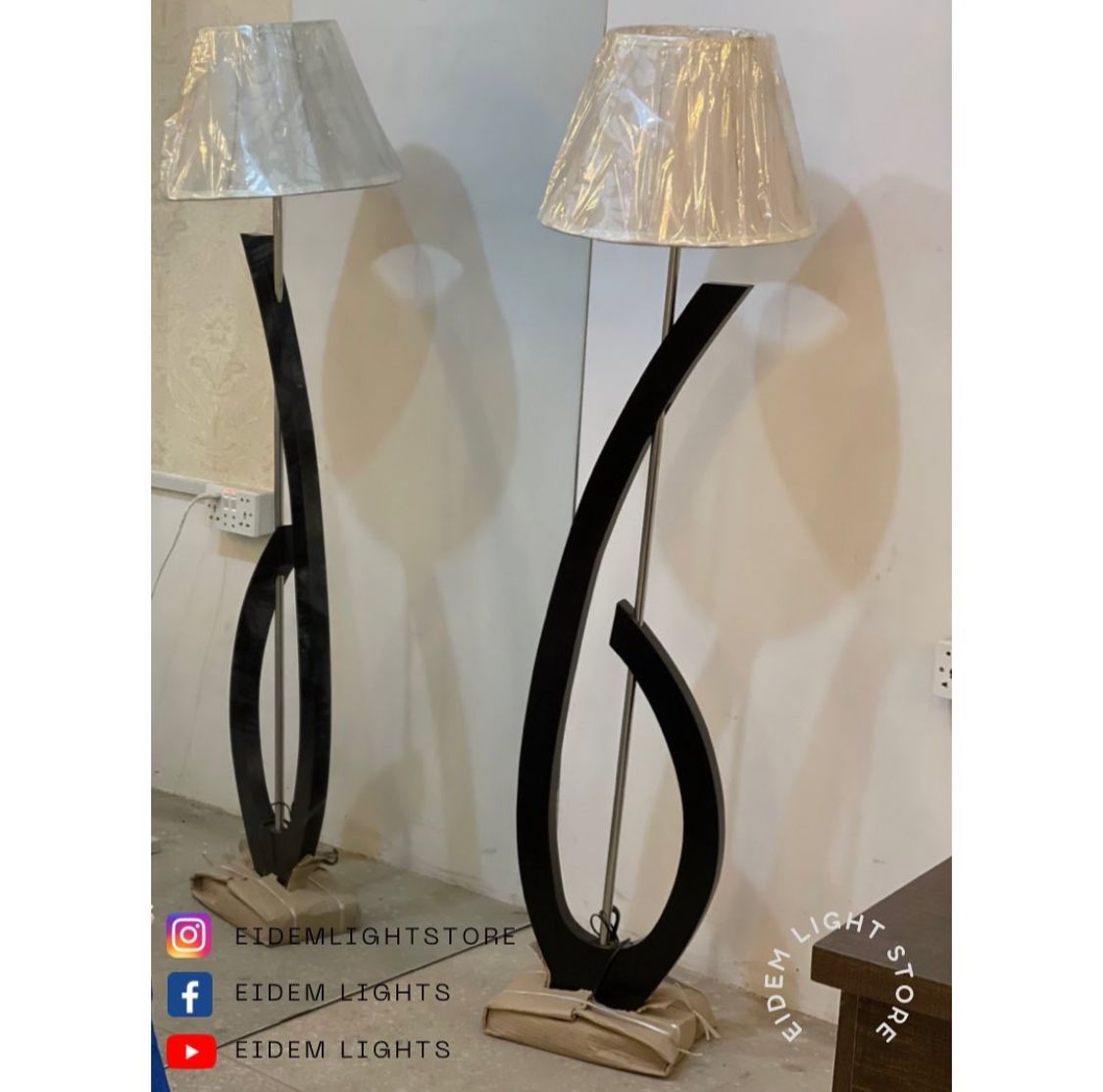 SKU : 130 - '6' Type Floor lamp