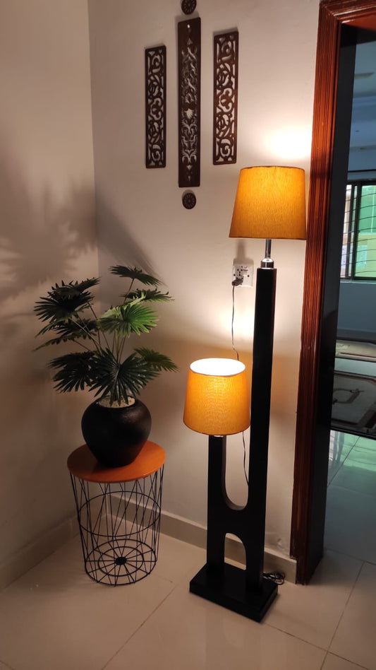 SKU : 103 - 'J' Type Double Shade Floor lamp