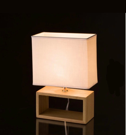 SKU : 48 -Wooden Rectangle lamps ( Pair )