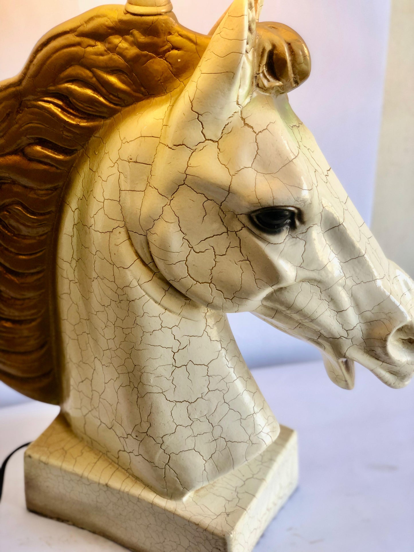 ⚡ Mega Table Lamps Sale - Up to 60% OFF - Fiber Horse Table lamp (Single)⚡
