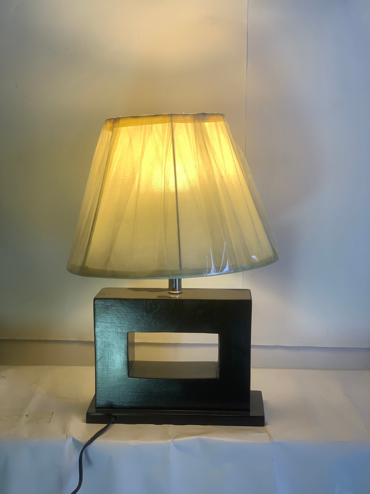 SKU : 020 -Wooden TV Type Table lamps
