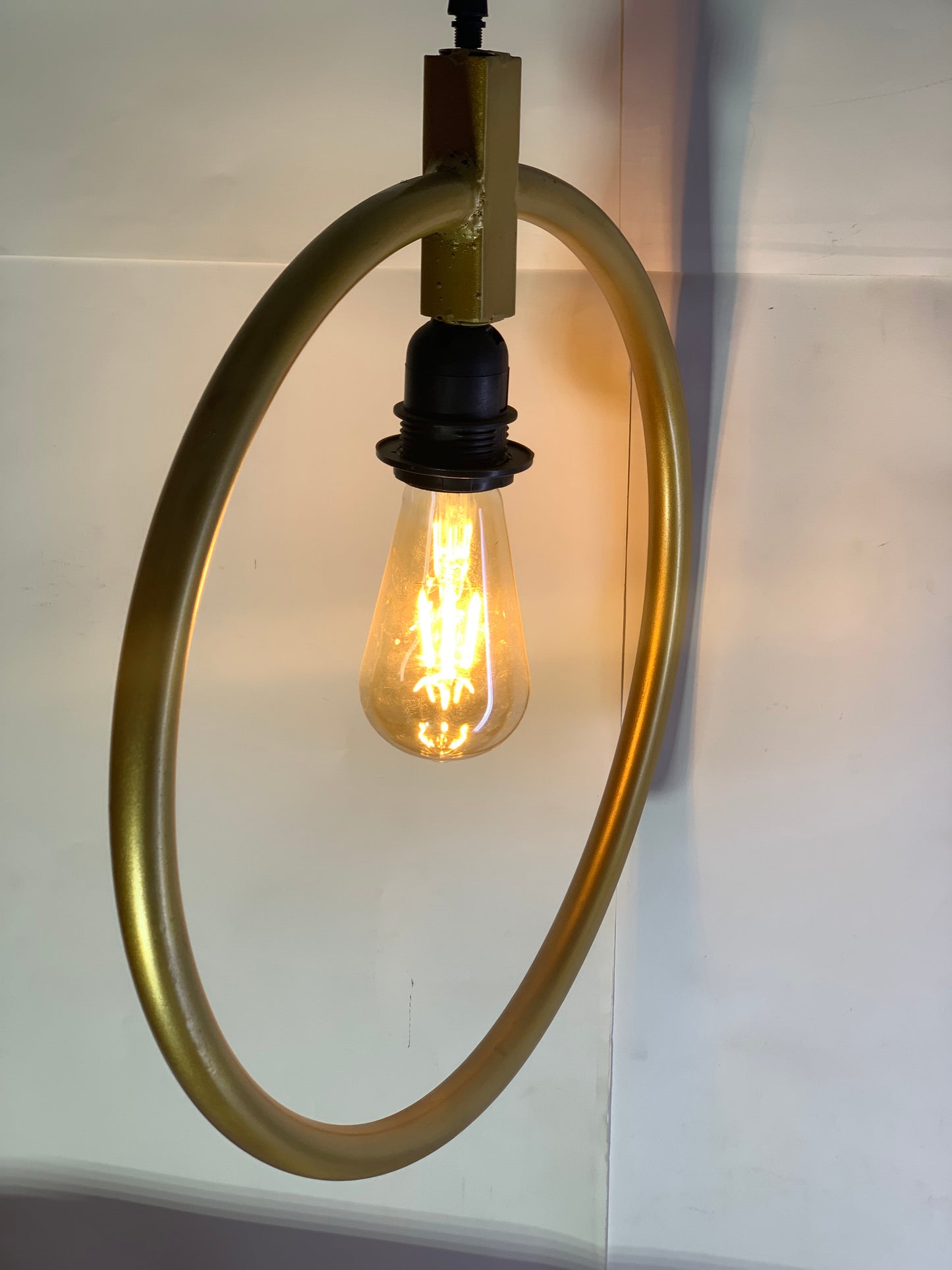 SKU: 318- Circle Golden metallic Hanging light