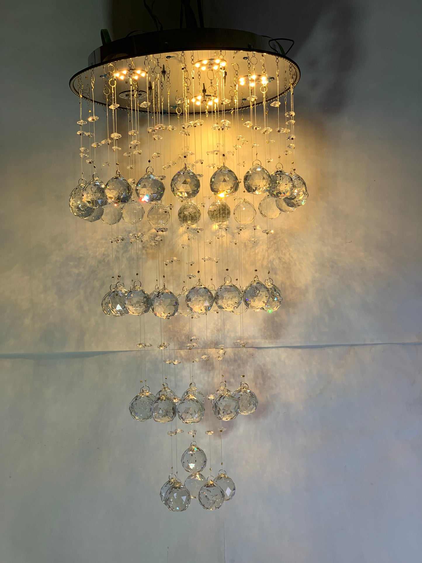 SKU: 333-Silver Chandelier with 3 colors