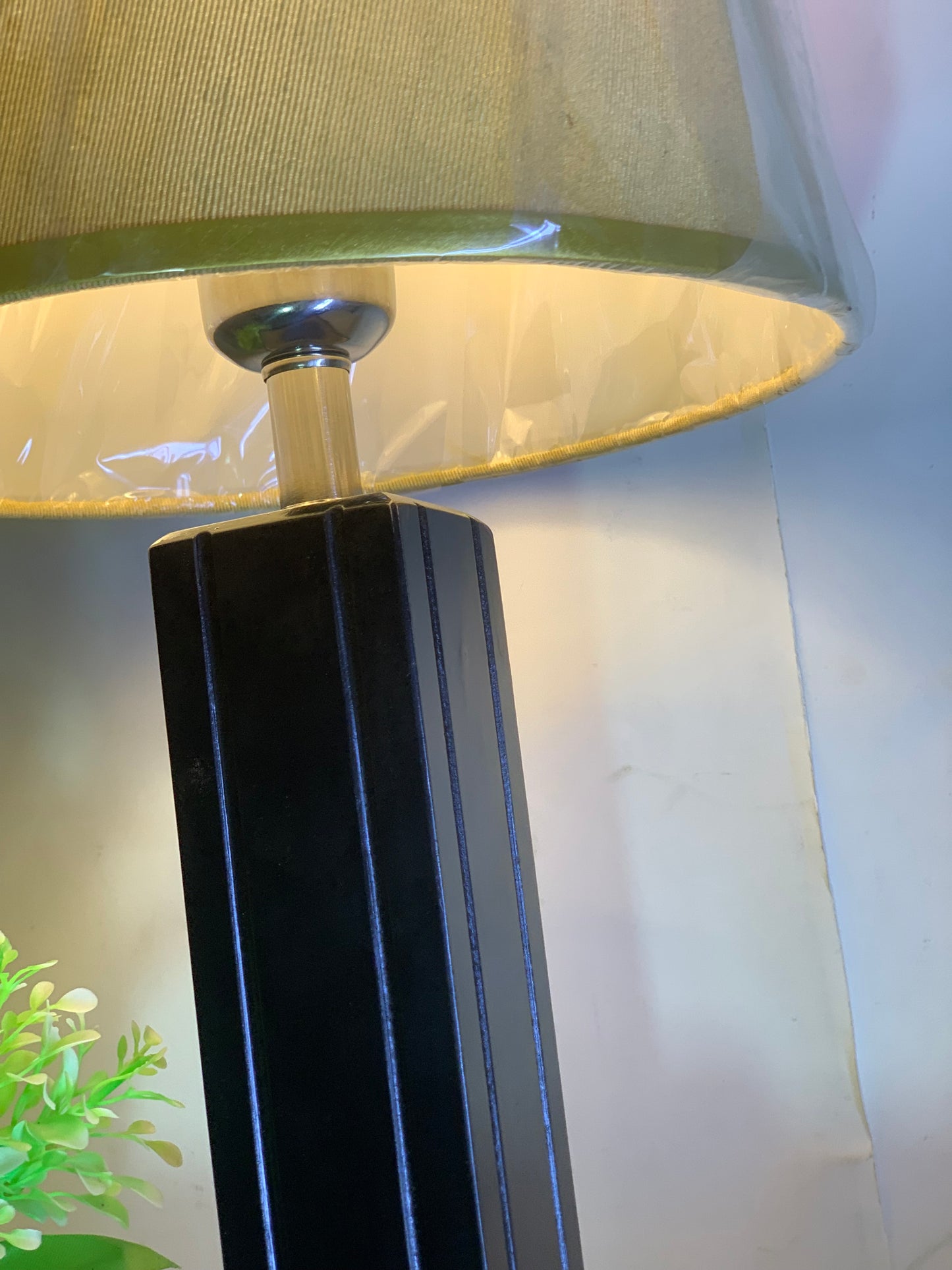 SKU : 032- Wood Pillar Table Lamp