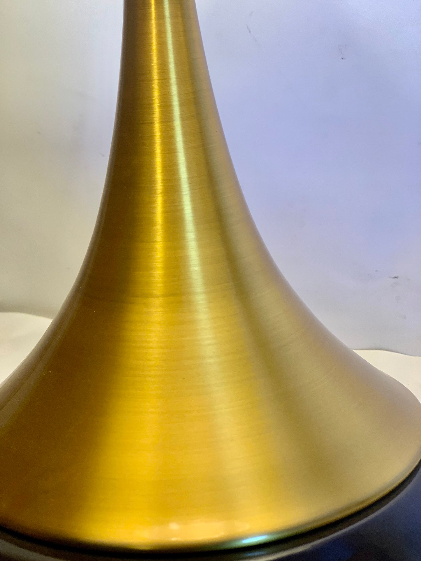 SKU : 006 - Royal Crystal cone Golden table lamp pair