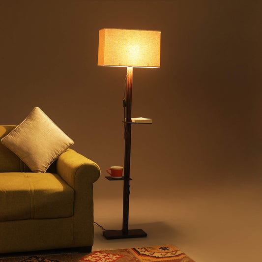 SKU : 138(cc)- Rack Straight Floor lamp (RecShade).